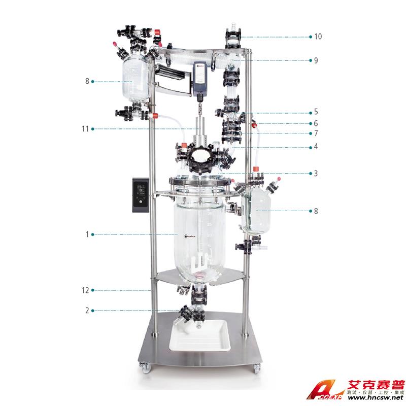 JULABO優萊博 30L中試反應釜（臥式冷凝器）, KC-PLUS-CH30L