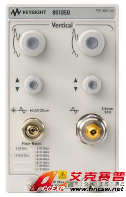keysight是德 86105D 34 GHz 光 / 50 GHz 電模塊，750-1650 nm，