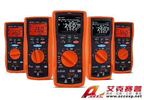 keysight是德 U1461A 絕緣數字萬用表，OLED 顯示屏，50V 至 1kV